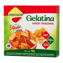 Gelatina Stevia Lowçucar Plus Tangerina 10g Gelatina Stevia Lowçucar Plus Tangerina 10g