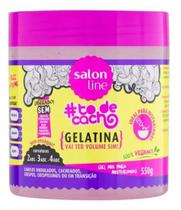 Gelatina To de Cacho Vai Ter Volume Sim 550g - Salon Line