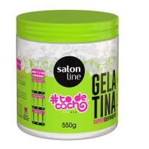Gelatina todecacho Não Sai da Minha Cabeça! 550g Salon Line Gelatina todecacho Não Sai da Minha Cabeça! 550g Salon Line
