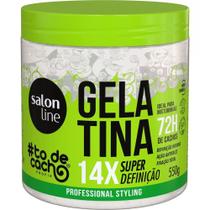 Gelatina Todecacho Salon Line 550g Fixação Perfeita Cachos Definidos sem Frizz
