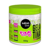 Gelatina todecacho Super Definição Extrabrilho Salon Line 550g