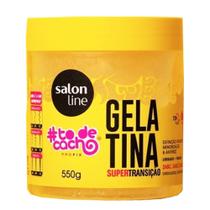 Gelatina Transição Capilar Mais Definição 550g Salon Line Gelatina Transição Capilar Mais Definição 550g Salon Line