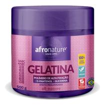 Gelatina Vegan Afronature Curvatura 3 E 4Abc All Nature 500G