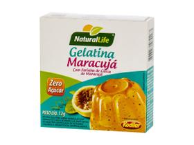 Gelatina Zero Açúcar Maracujá com Farinha Maracujá 12g Natural Life