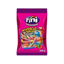 Gelatinas Minhocas Cítricas - Fini - Pacote 500g