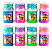 Geleca Gelelé Mix Slime Unicórnio - 152g Doce Brinquedo Geleca Gelelé Mix Slime Unicórnio - 152g Doce Brinquedo
