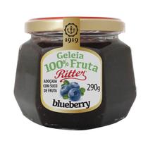 Geleia 100% Fruta de Blueberry 290g - Ritter