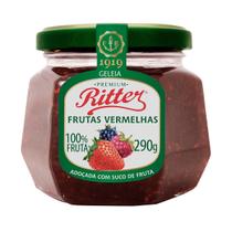 Geleia 100% Fruta de Frutas Vermelhas 290g - Ritter Geleia 100% Fruta de Frutas Vermelhas 290g - Ritter