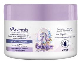 Geléia Ativadora Arvensis Cachinhos Naturais Todos Tipos de Cachos Fixação Forte - 250g