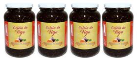 Geleia Caseira de Figo 700g Vinícola Masotti - Kit 4 unid Geleia Caseira de Figo 700g Vinícola Masotti - Kit 4 unid