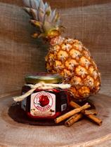 GELEIA DE ABACAXI COM GENGIBRE E CANELA 400g. Rosa Baiana Pimenta Artesanal Gourmet