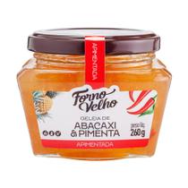 Geleia de Abacaxi com Pimenta 260g Forno Velho
