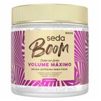 Geleia de Fixação Seda Boom Volume Máximo 500g