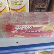 Geleia de frutas morango e Abacaxi doces em pacotes