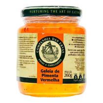 Geleia de Pimenta Vermelha Companhia das Ervas 260g Geleia de Pimenta Vermelha Companhia das Ervas 260g