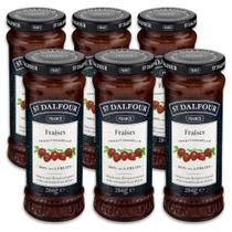 Geleia Francesa St. Dalfour Fraises Morango Kit 6un 284g Geleia Francesa St. Dalfour Fraises Morango Kit 6un 284g