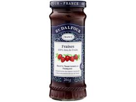 Geleia Francesa St. Dalfour Fraises Morango Vidro 284g Geleia Francesa St. Dalfour Fraises Morango Vidro 284g