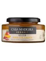 Geleia gourmet casa madeira manga c/ pimenta 240g Geleia gourmet casa madeira manga c/ pimenta 240g