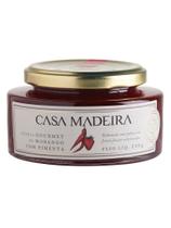 Geleia gourmet casa madeira morango com pimenta 240g Geleia gourmet casa madeira morango com pimenta 240g