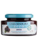 Geleia gourmet casa madeira zero açúcar de amora 220g