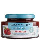 Geleia gourmet casa madeira zero açúcar de framboesa 220g