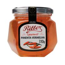 Geleia Gourmet de Pimenta Vermelha 310g - Ritter Geleia Gourmet de Pimenta Vermelha 310g - Ritter