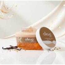 Geleia Hidratante Corporal Framboesa Vanilla Fantasy Varias Fragrâncias - Alleva 250ml - Com Brilho Iluminador Shimmer