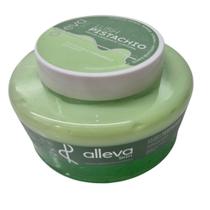 Geleia Hidratante Corporal Pistache Gel-Creme Hidratação Intensa Aroma Duradouro 250ml Alleva Geleia:Pistache