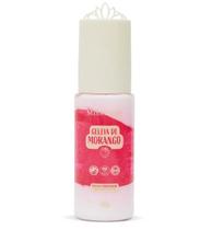 Geleia hidratante de morango para corpo e virilha 100g miss lary