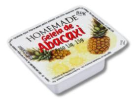 Geléia Homemade 15g Caixa C/ 144 Unid Abacaxi E Morango Geléia Homemade 15g Caixa C/ 144 Unid Abacaxi E Morango