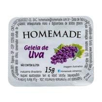 Geleia Homemade Blister Morango E Uva 15g Cx 140un Geleia Homemade Blister Morango E Uva 15g Cx 140un