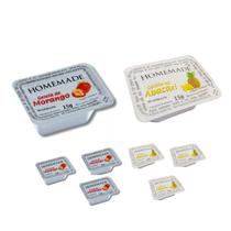 Geleia Homemade Kit 36 Blister Sache Mini Morango Abacaxi