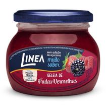 Geleia linea frutas vermelhas zero acucar 230g