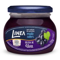Geleia Linea Sabor Uva com Pedaço de Fruta de 230g