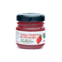 Geleia Mini De Morango Orgânica 50g Fruta Fina
