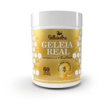 Geleia Real com Vitamina A, B e E + Biotina 60 Cápsulas Bellabelha Apis Vida 250 mg