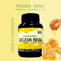 Geleia Real em cápsula com Vitaminas e Própolis 60 Cps - Para Imunidade, Vírus e Bactérias - GAIA SEVEN