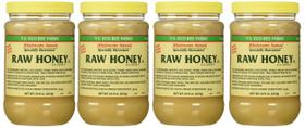 Geleia Real Honey YS/Honey Bee Eco Bee Farms Raw 650 ml (4 x 650 ml) - YS Royal Jelly/Honey Bee