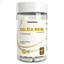 Geleia Real Liofilizada 100 Pura Suplemento Natural Própolis Vitaminas Premium Pote 60 Capsulas Geleia Real Liofilizada 100 Pura Suplemento Natural Própolis Vitaminas Premium Pote 60 Capsulas