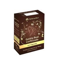 Geléia Real Liofilizada 100Mg 30 Cápsulas Schraiber