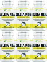 Geleia Real Liofilizada 150 mg 360 cápsulas 500mg 6 x 60 cápsulas - Floral Ervas Do Brasil