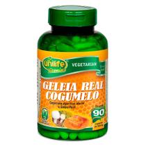 Geléia Real Liofilizada com Cogumelo 90 Cápsulas Vegetarianas - Unilife