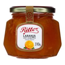 Geleia Ritter 1919 Laranja Com Casquinha 310g Geleia Ritter 1919 Laranja Com Casquinha 310g