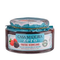 Geleia Zero Adição de Açúcar de Frutas Vermelhas Casa Madeira 220g