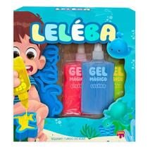 Geleinha kit 3gel/4form.fundo mar menino