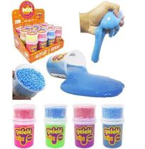 Geleinha Slime Gelele Mix com Bolinha Colors 152g - Doce Brinquedo Geleinha Slime Gelele Mix com Bolinha Colors 152g - Doce Brinquedo