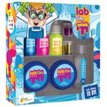 Geleinha slime / gelele tie dye 60g 3 tintas 15g 2 glitter 2,7g e acessorios - DOCE BRINQUEDO Geleinha slime / gelele tie dye 60g 3 tintas 15g 2 glitter 2,7g e acessorios - DOCE BRINQUEDO