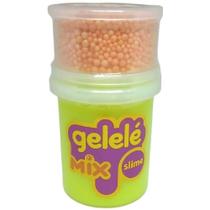 Gelele slime mix foam 153g doce brinquedo