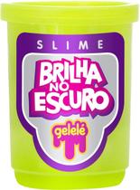 Gelele Slime Pote - Brilha no Escura