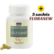 Geleviamin Anew (Geléia Real) 90 Caps + 5 Sachês Floranew